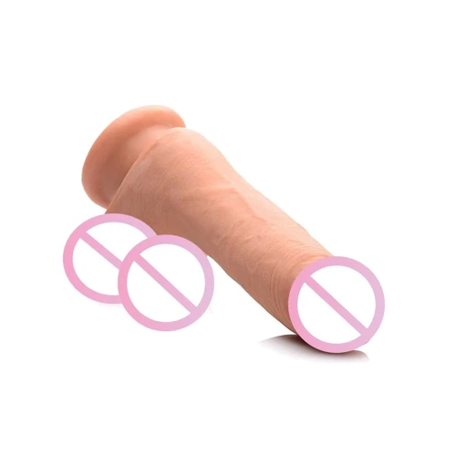 7 Inch Ultra Real Dual Layer Suction Cup Dildo - Medium Skin Tone фаллоимитатор 15x4.5 см, телесный: Тип Реалистичные