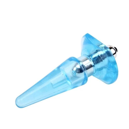 Анальный плаг с вибрацией NICOLE'S Vibra Plug - Blue, 291321: Для кого Унисекс