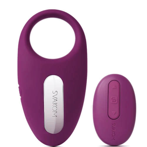 Svakom Winni Violet эрекционное кольцо с пультом управления 9x2.8 см