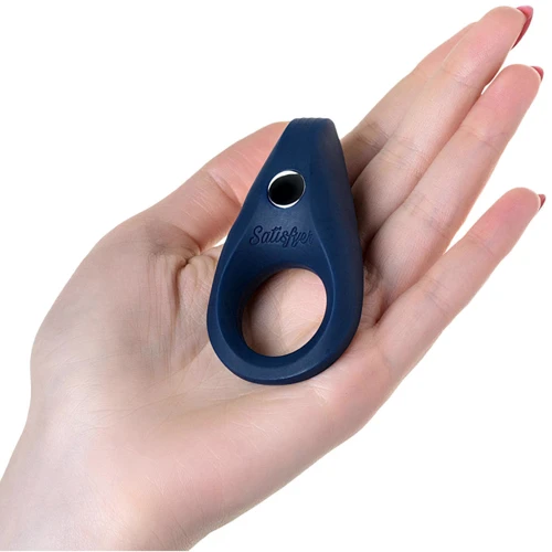 Satisfyer Ring 1 - эрекционное кольцо с вибрацией: Цвет синий