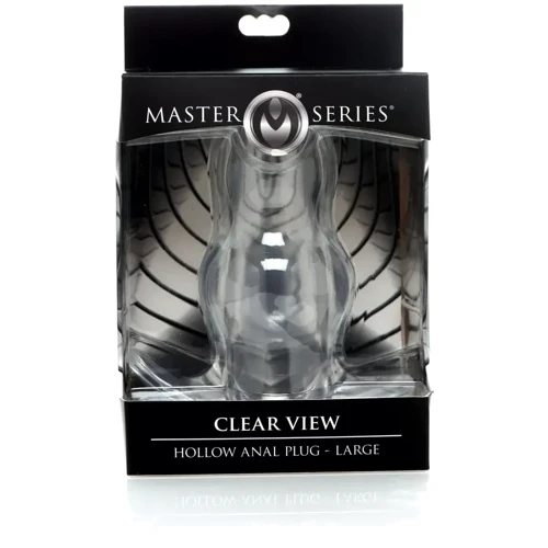 Анальный тоннель Master Series Clear View Anal Plug S (прозрачный): Тип Анальные тоннели