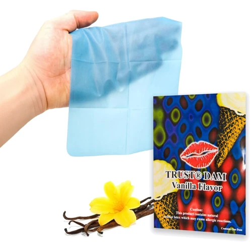 Латексная салфетка Trust Latex Dental Dams Vanilla 1 шт: Тип Ароматизированные