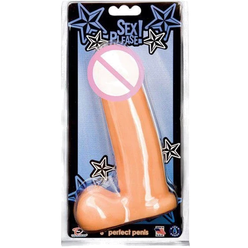Фаллоимитатор Sex Please! Perfect Penis, 17.14х4.4 см