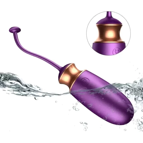 Виброяйцо с подогревом и пультом ДУ - Vibrating Silicone Love EGG, 6300001: Диаметр, см 3
