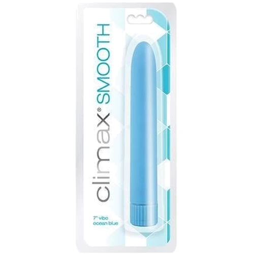 Вібромасажер Topco Sales Climax Smooth, 15,25х2,5 см, блакитний: Призначення Вагінальні