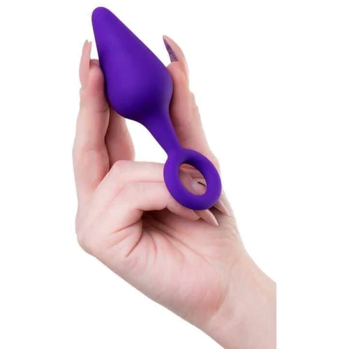 Анальная пробка ToDo Anal Plug Bung (фиолетовая) фото 6