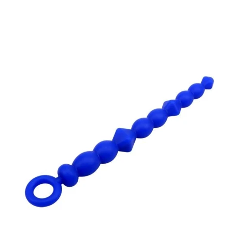 Анальная цепочка Chisa BENDY BEADS, Indigo