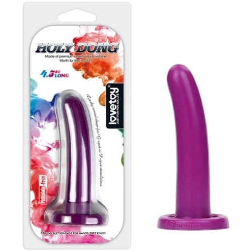Фаллоимитатор LoveToy Holy Dong Small 4.5" Purple