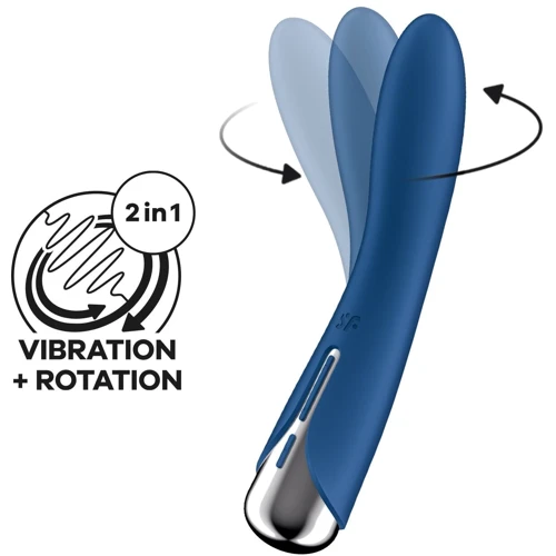 Вібратор Satisfyer Spinning Vibe 1 Blue: Призначення Для точки ДЖИ