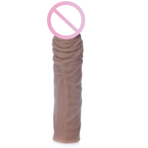 Насадка презерватив удлиняющая Boss Series - Perfect Sleeve Mulatto ( extends 7 cm ), BS6700097: Назначение Для удлинения