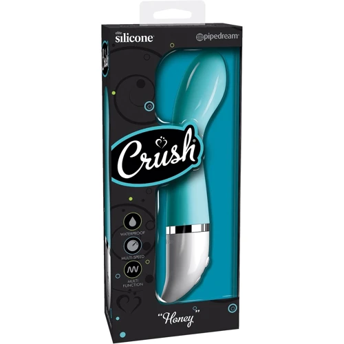 Pipedream Crush Honey Turquoise - вибратор для точки-G, 14х3.8 см: Для кого Для женщин