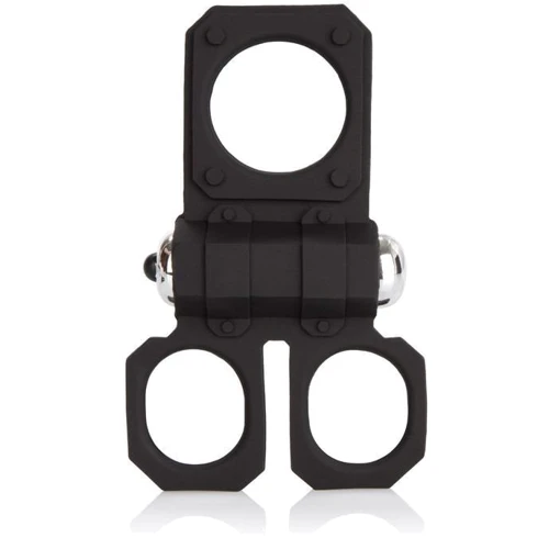 Насадка с вибропулей Lovers Gear Ball Spreader Enhancer: Особенности С кольцом на мошонку