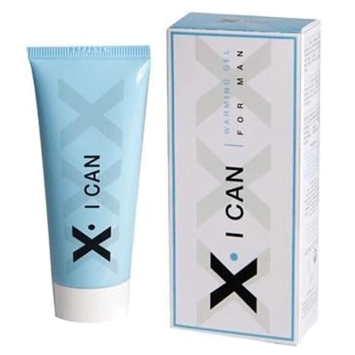 Крем для стимулювання пеніса X-I CAN warming gel for man, 40 ml