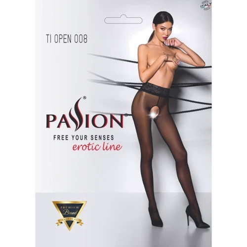 Эротические колготки Passion TIOPEN 008 nero 3/4 (30 den): Для кого Для женщин