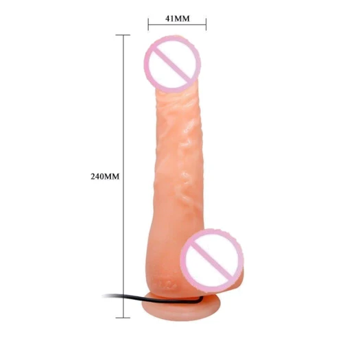 Фалоімітатор з вібрацією Baile Skin BONNY, BW-008041ZSY: Наявність вібрації  є