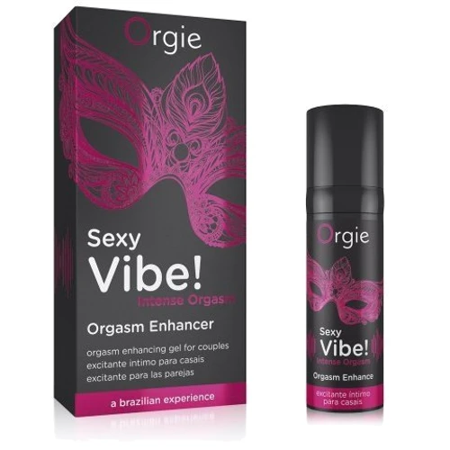 Жидкий вибратор Orgie Sexy Vibe! Intense Orgasm, 15 мл, тепло-холод, очень мощный: Для кого Унисекс
