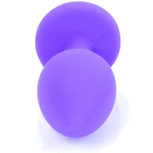 Анальная пробка Boss Series - Jewellery Purple Silicon PLUG Small Red (BS6400082): Особенности С кристаллами