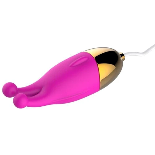 Вібро яйце XESE VE10-CR Pink (12 режимів вібрації, зарядка від USB): Тип і форма Виброяйцо