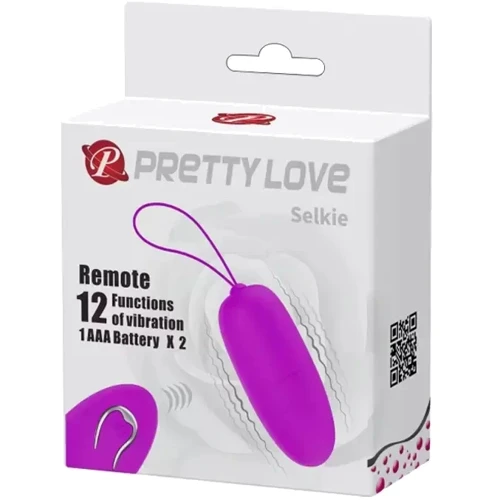 Віброяйце Pretty Love Selkie Purple (BI-014865W) фото 7