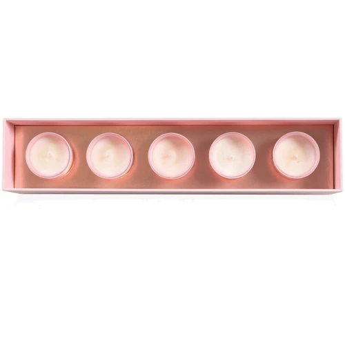 Набір масажних свічок 5 ароматів-афродизіаків HighOnLove Mini Massage Candles Collection, 5 х 35 г: Об'єм, мл 35