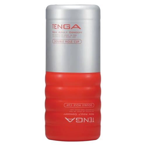 Мастурбатор Tenga Double Hole Cup, 15x6 см