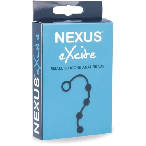 Анальные шарики Nexus Excite Medium Anal Beads: Наличие вибрации Нет