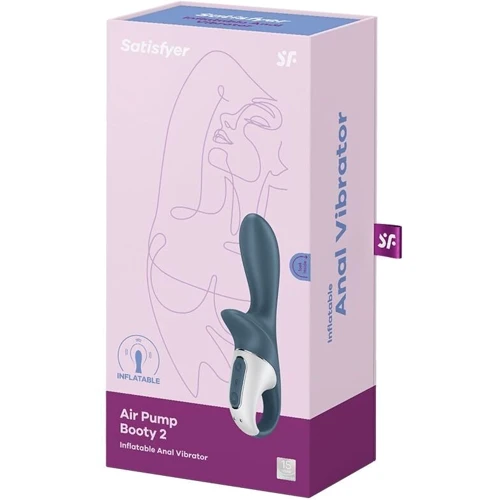Анальний вібратор Satisfyer Air Pump Booty 2: Для кого унісекс