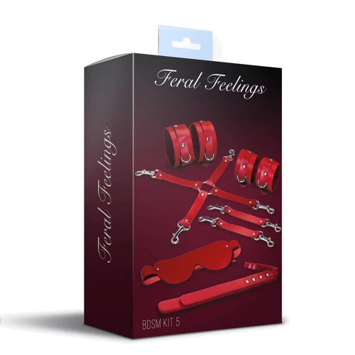 Набір Feral Feelings BDSM Kit 5 Red: Виробник Feral Feelings