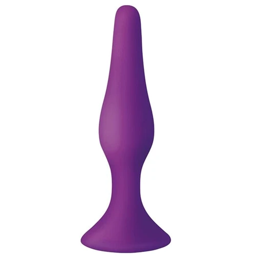 Анальная пробка на присоске MAI Attraction Toys №35 Purple