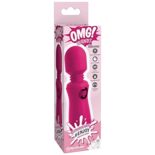 Вибромассажер Pipedream OMG Wands Enjoy Rechargeable Wand (фуксия): Для кого Для женщин