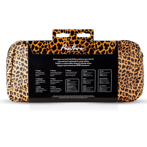 Набір BDSM аксесуарів Panthra Gato 8-piece set: Колір черный