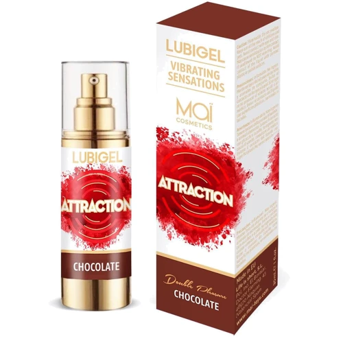 Жидкий вибратор MAI Lubigel Chocolate (30 мл) фото 3