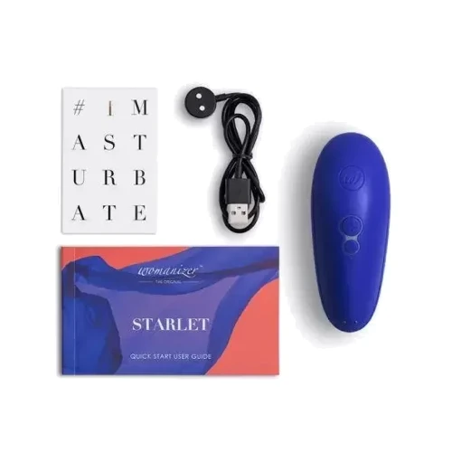 Клиторальный стимулятор Womanizer Starlet 2 blue: Тип управления Кнопочное