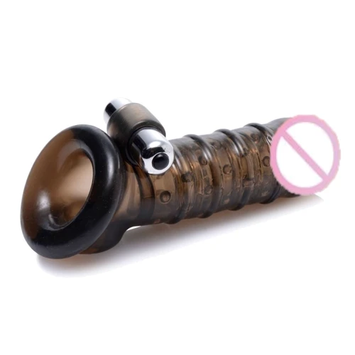 Удлиняющая насадка с вибрацией Vibrating Girth Enhancing Sheath