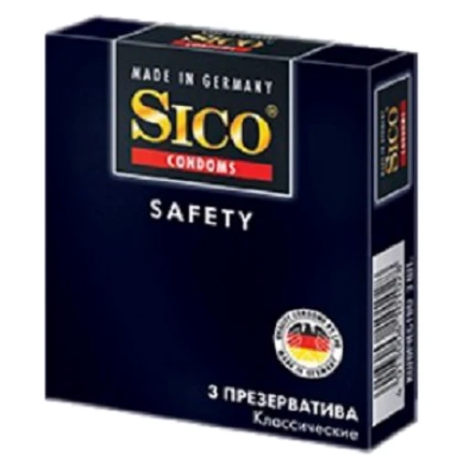 Презервативи латексні SICO Safety класичні №3