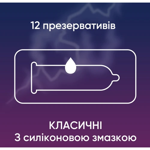 Презервативы латексные с силиконовой смазкой Contex №12 Classic: Текстура Гладкие