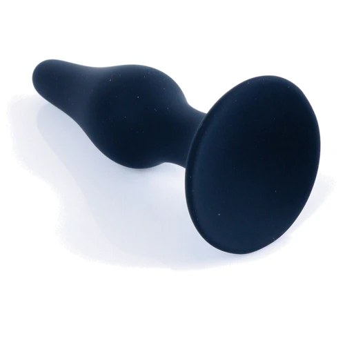 Анальный плаг Silicone Plug Black - Large: Особенности С присоской, Водонепроницаемые