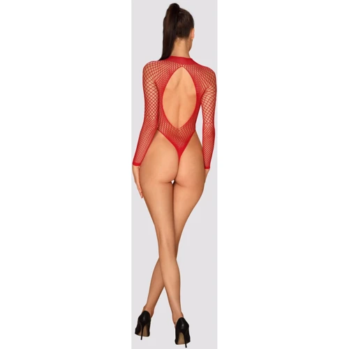 Сетчатый боди Obsessive B126 teddy red S/M/L: Для кого Для женщин