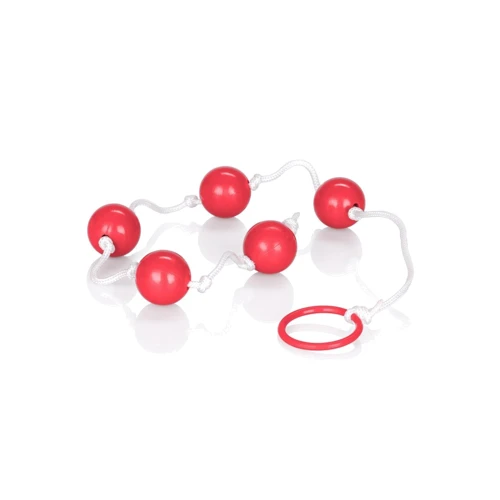 Анальные шарики средние Medium Anal Beads, 2 см: Наличие вибрации Нет