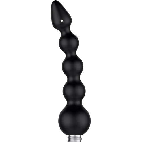 Набор насадок для анального душа Nexus ADVANCED Shower Douche Duo Kit - Black: Материал Силикон