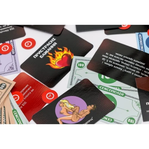 Настільна гра Fun Games Shop Сексополія (українською, FGS46): Вид еротичні