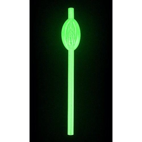 Трубочки LoveToy Glow in the Dark Pussy Straws, 9 шт фото 5