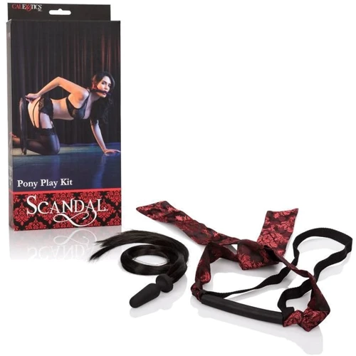 Игровой набор Scandal Pony Play Kit: Цвет черный