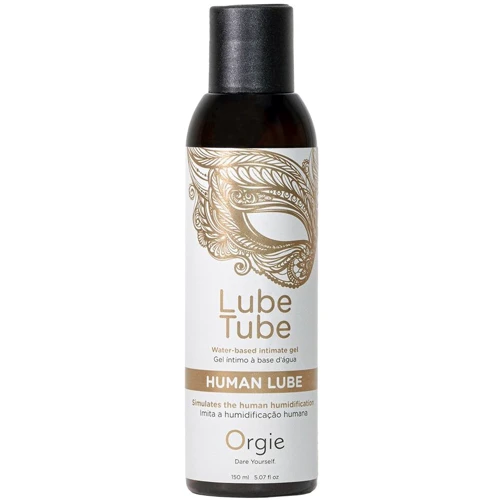 Лубрикант на водній основі Orgie Lube Tube Human Lube, 150 мл, імітація природної змазки та слини