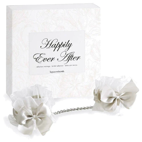 Весільний набір Bijoux Indiscrets Happily Ever After (білий): Візерунок Однотонний