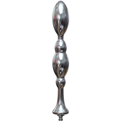 Металлический анальный плаг для секс-машин Hismith Bullet Anal Toy: Мошонка Нет