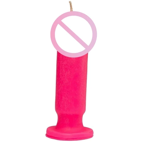 Свеча LOVE FLAME - Dildo S Pink Fluor, CPS04-PINK