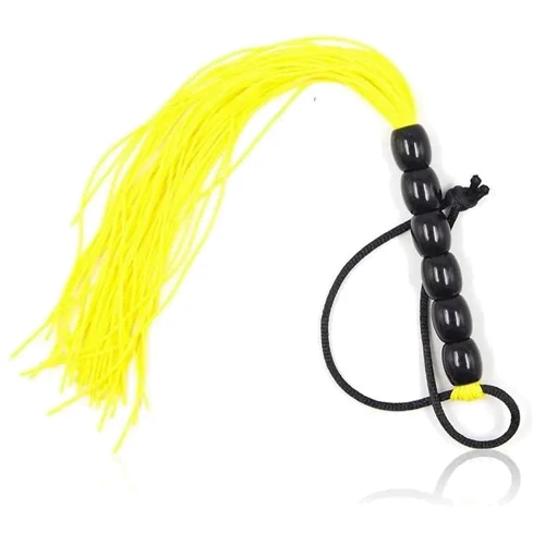 Флогер SILICONE FLOGGER SPP-026 YELLOW ( длина 22 см )