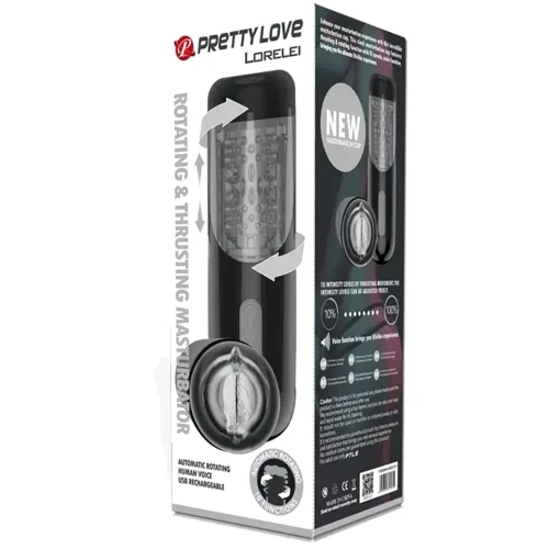 Мастурбатор с ротацией и толчками LYBAILE Pretty Love Lorelei: Для кого Для мужчин