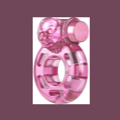 Кольцо с вибрацией и презервативом Vibrator & condom, BI-010084 фото 7